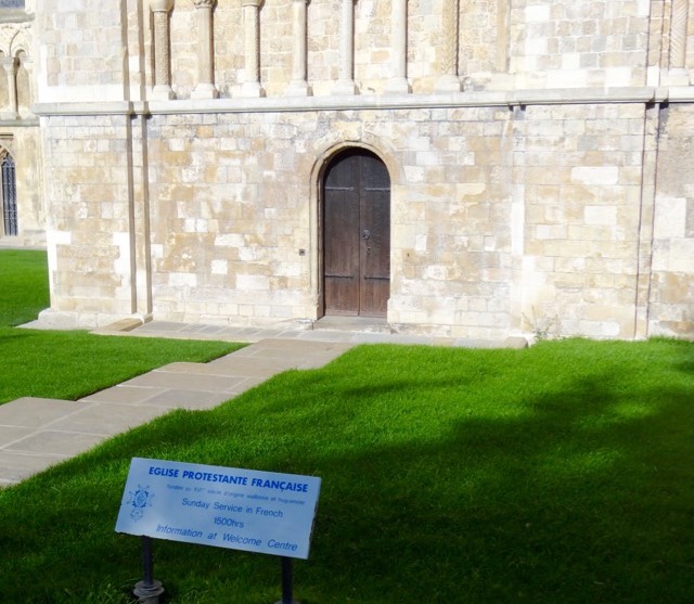 Huguenot Chapel - Canterbury Cathedral
